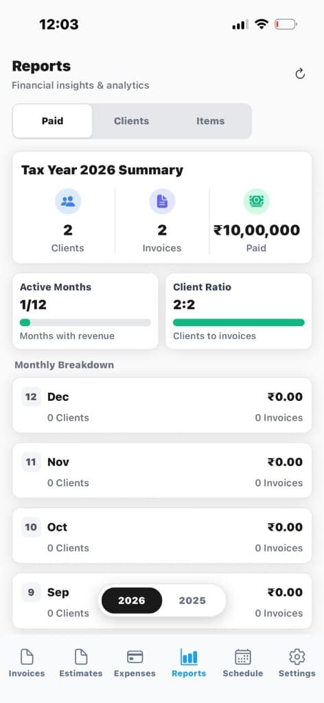 Insights that drive smarter decisions App Light Mode